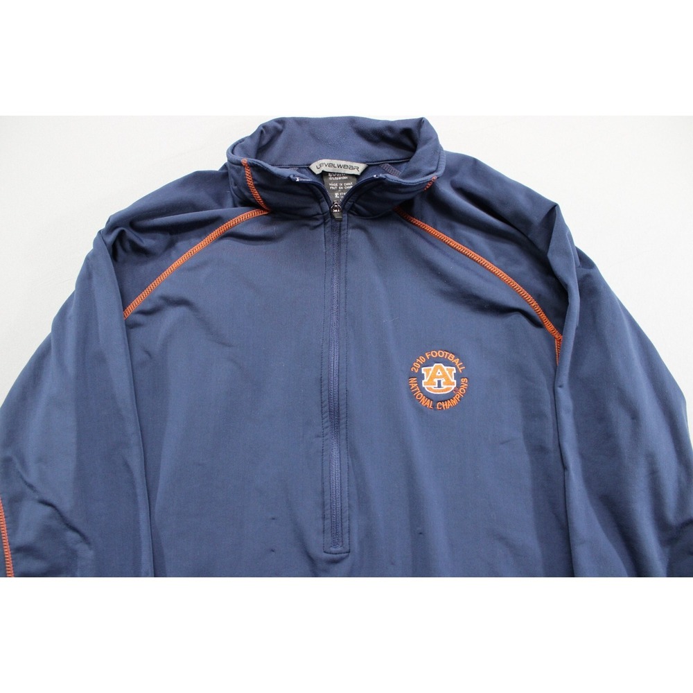 Level Wear Auburn University 2010 National Champions Pullover Football Large